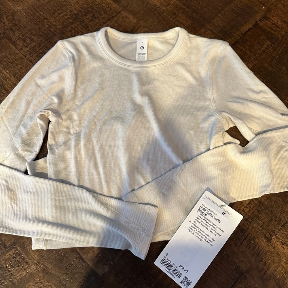 Lululemon hold tight long sleeve